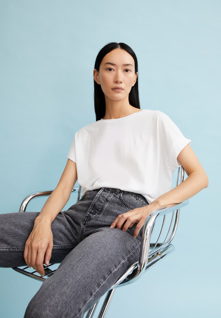 ARMEDANGELS | Idaara Circular Tee - Used White