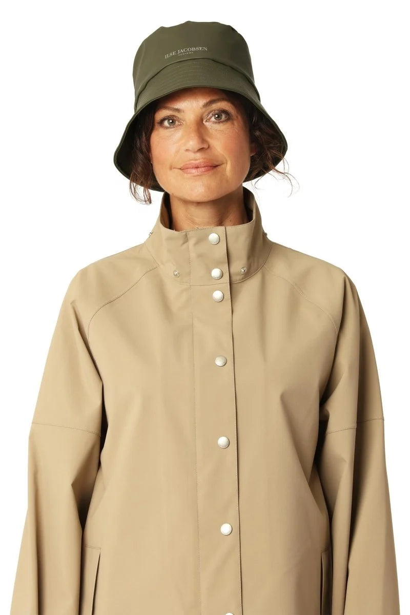 Ilse Jacobsen | Lightweight Rain Hat - Olive