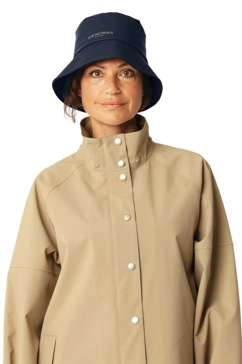 Ilse Jacobsen | Lightweight Rain Hat - Dark Indigo