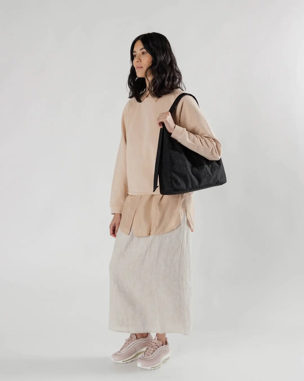 Baggu | Nylon Shoulder Bag - Black
