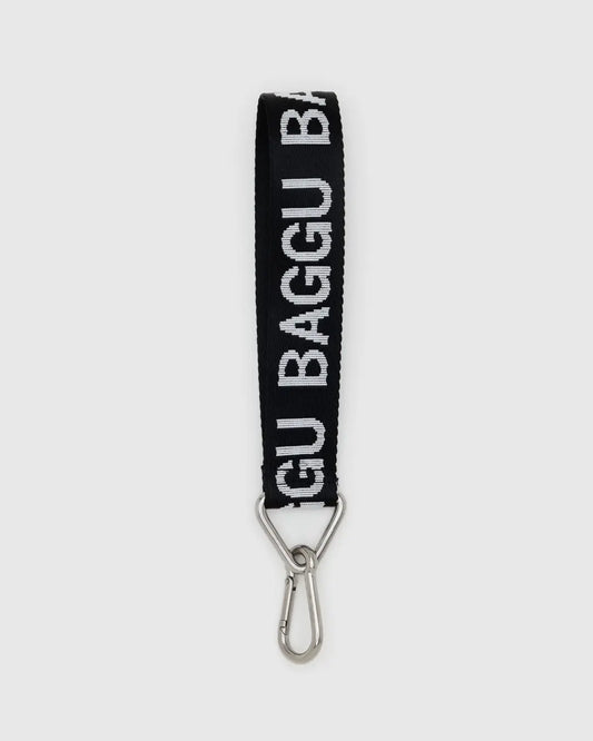 Baggu | Logo Keychain - Black & White