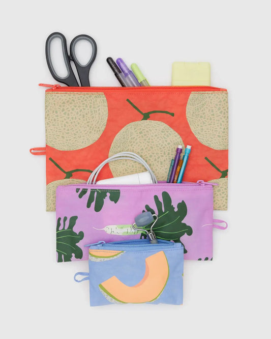 Baggu | Flat Pouch Set - Japanese Produce