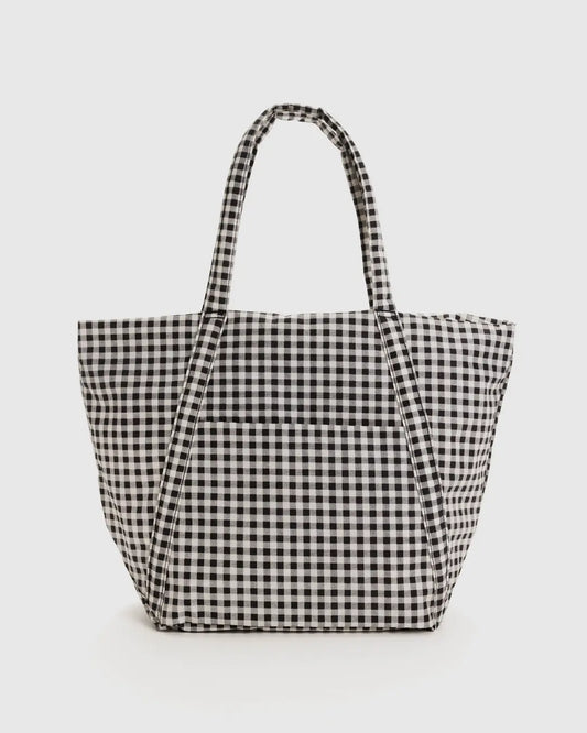 Baggu | Cloud Bag - Black and White Gingham