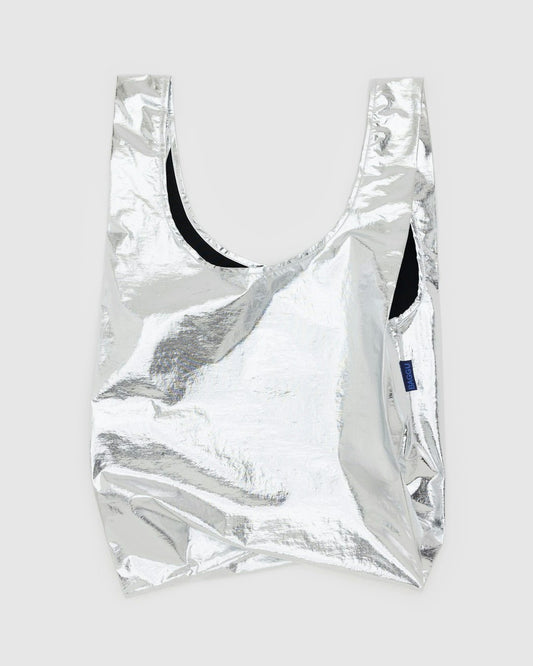 Baggu | Standard Baggu - Metallic Silver