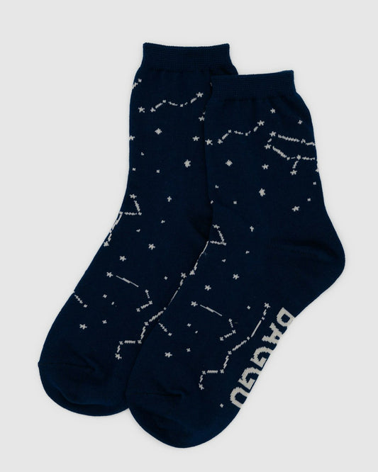 Baggu | Crew Socks -  Constellation Midnight