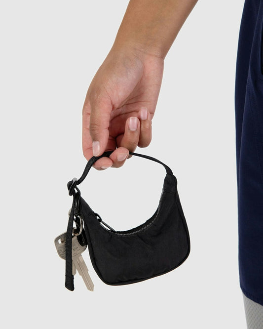 Baggu | Crescent Bag Charm -Black