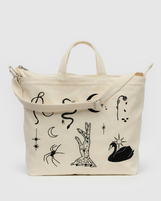 Baggu | Horizontal Duck Bag - Embroidered Ballet Icons