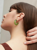 Shyla London | Esme Earrings - Soft Green