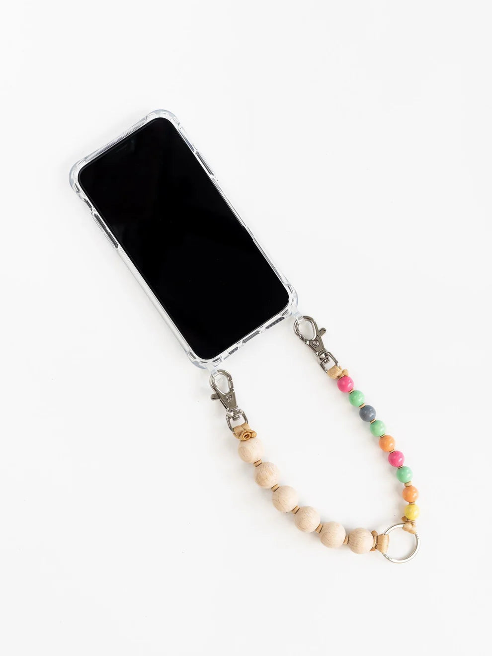 Ina Seifart | Doppel Handykette Phone Holder Short - Natural/Pastel Mix