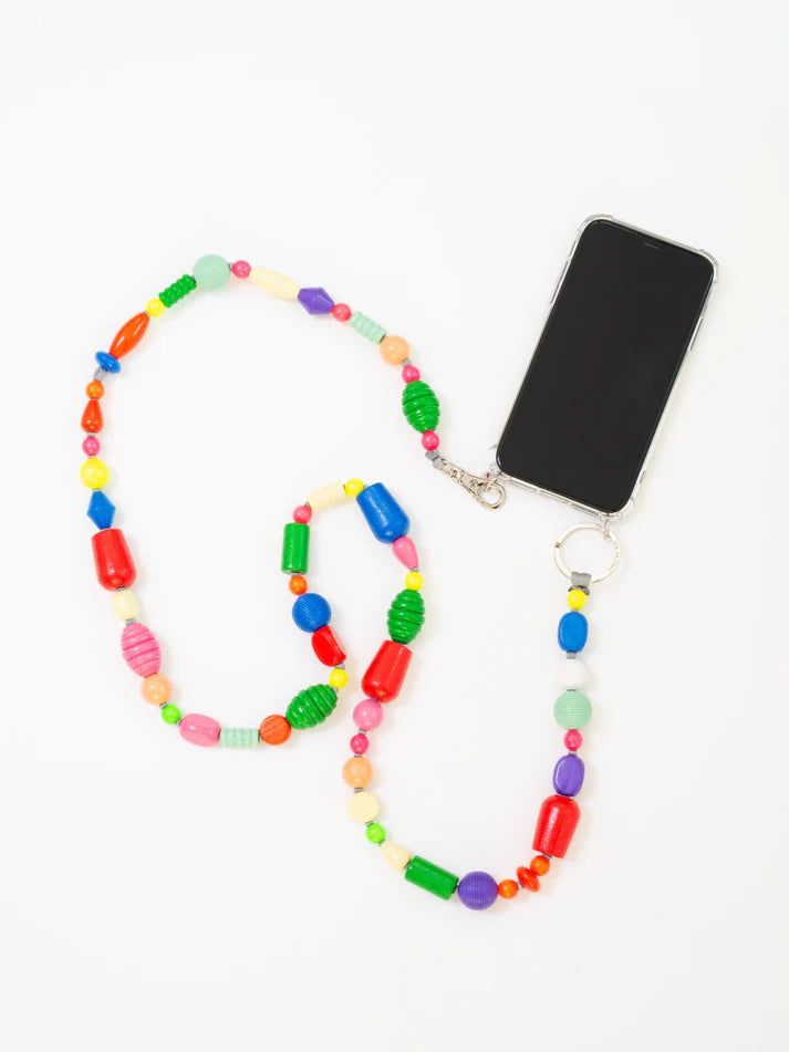 Ina Seifart | Perlenmix Handykette - Multi