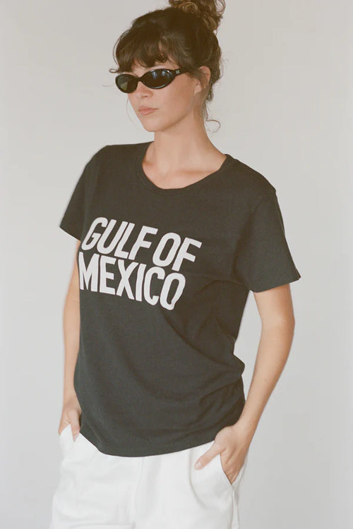Jungmaven | Gulf of Mexico Lorel Tee - Black - Unisex