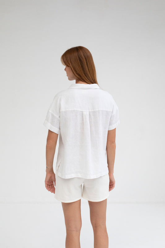 Mus & Bombon | Molan Shirt - White