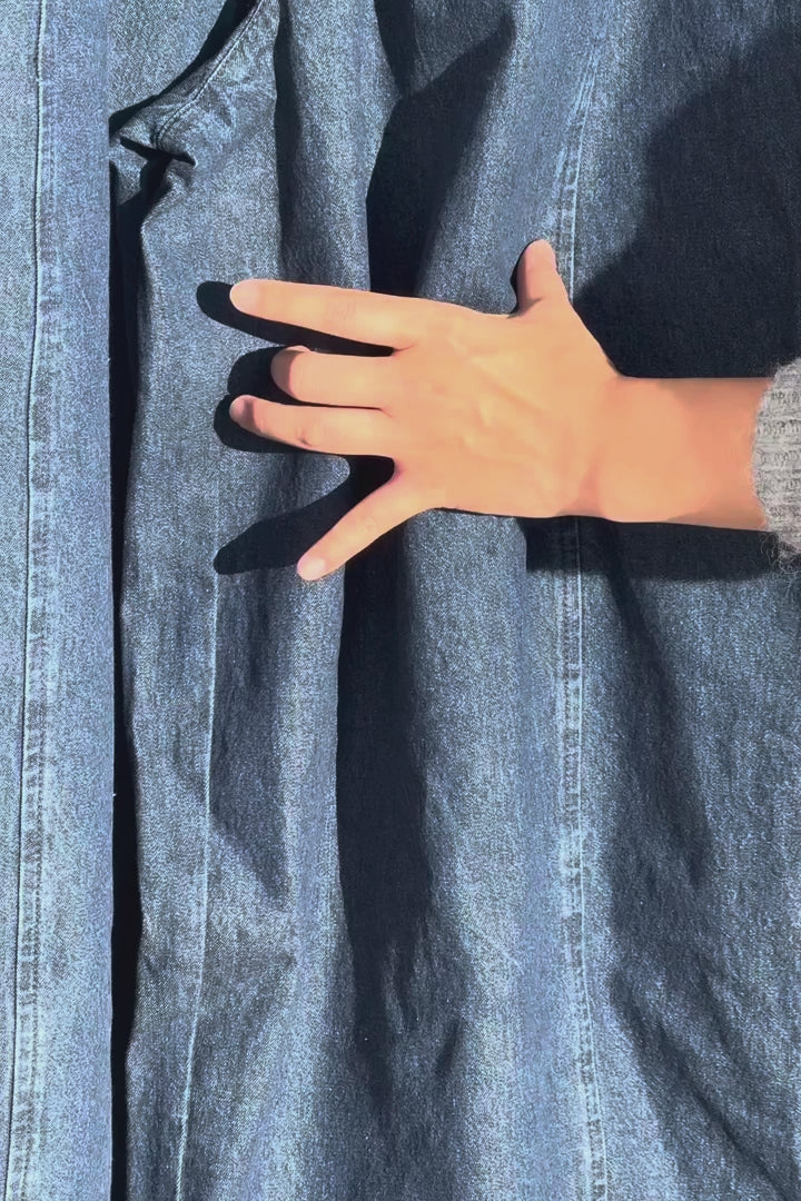Le Bon Shoppe | Parachute Pants - Blue Denim
