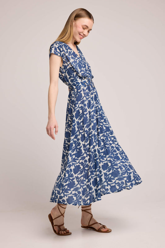 Louizon | Empire Waist Dress - Indigo
