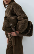 Yaya the Brand | Reversible Shopper with Faux Fur