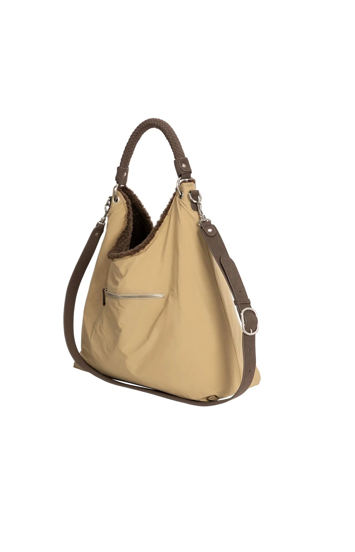 Yaya the Brand | Reversible Shopper with Faux Fur