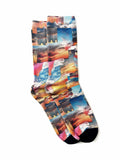 Strathcona | Unisex Bamboo Socks - Sunset Cult