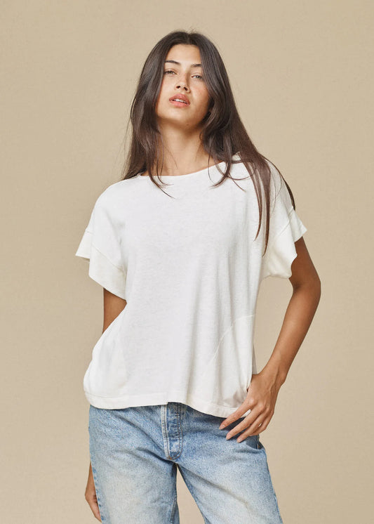 Jungmaven | Taos Top - Washed White