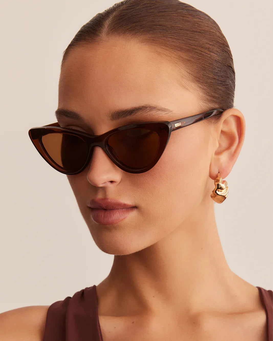 Banbé | Isla Sunglasses - Mocha/Chocolate
