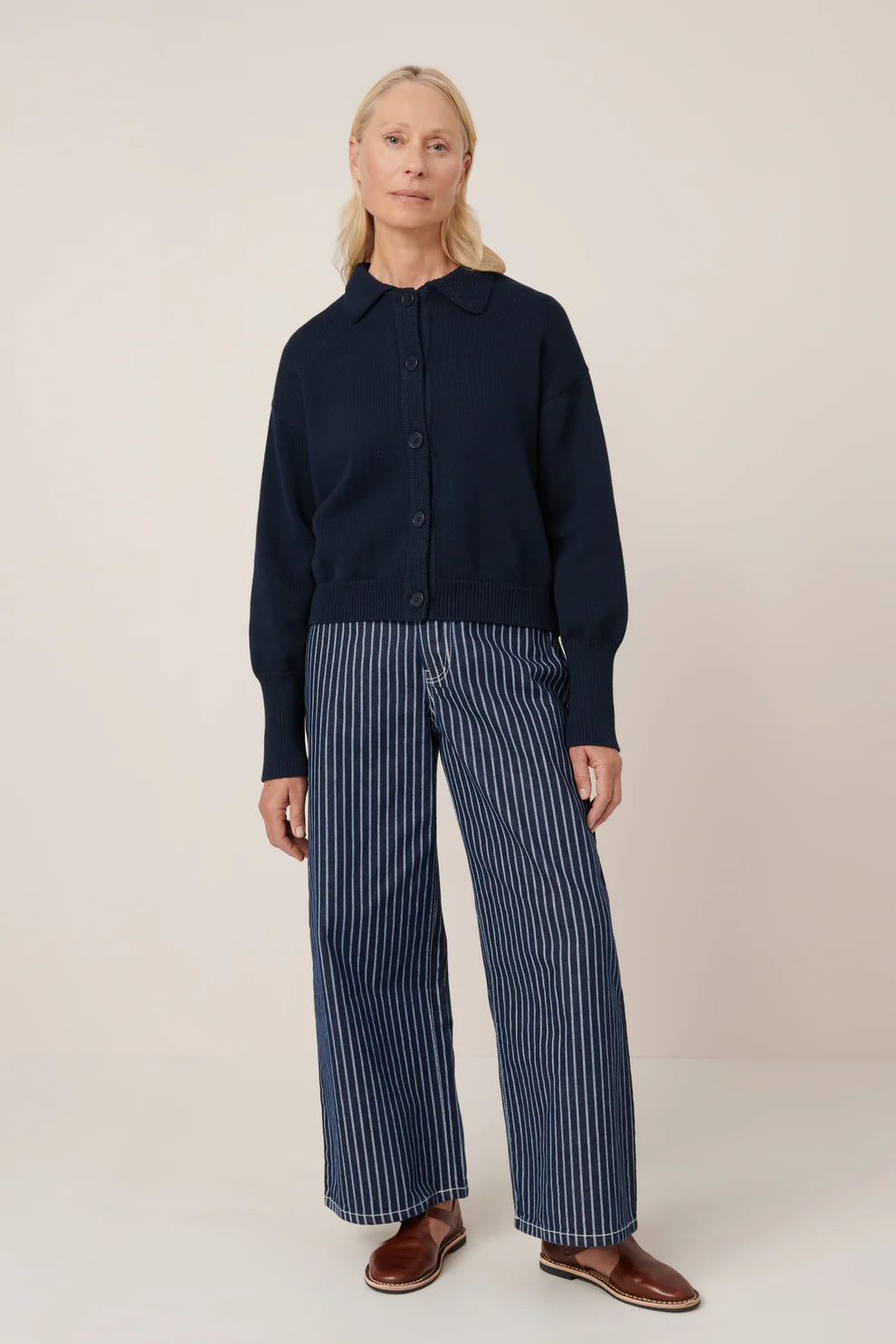 KOWTOW | Utility Cardigan - Navy