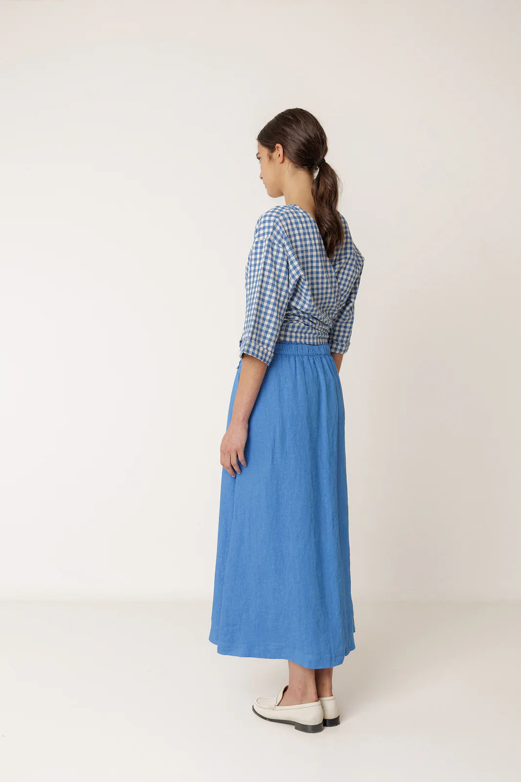 Indi + Cold | Long Linen Skirt