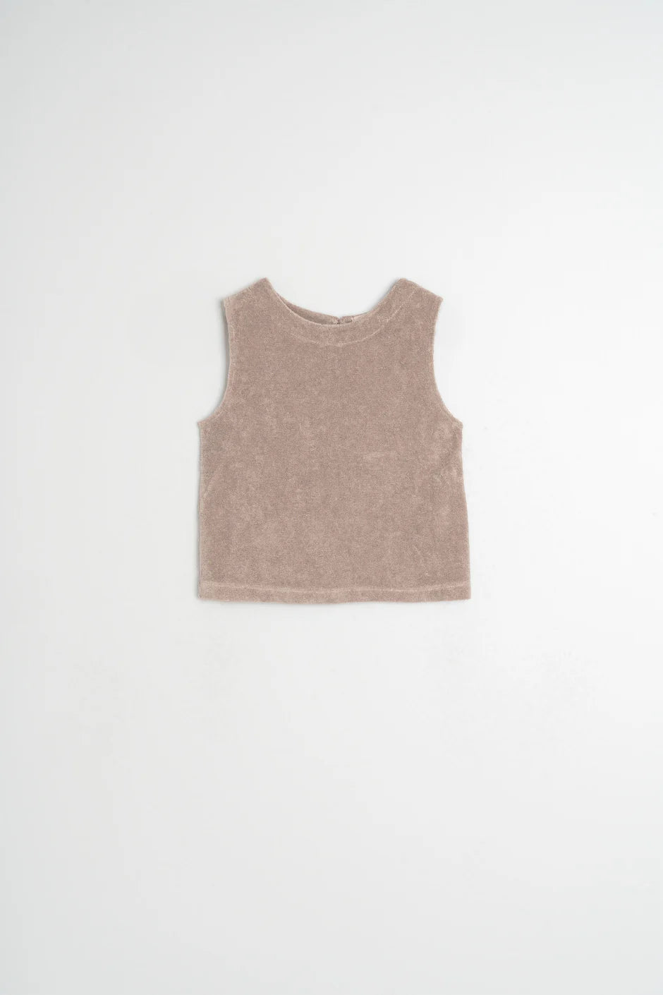 Indi + Cold | Terry Cloth Crop Top - Pink/ Mauve