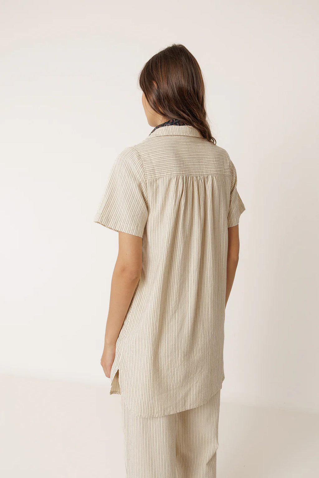 Indi + Cold | Polo-Collar Dress - Ecru