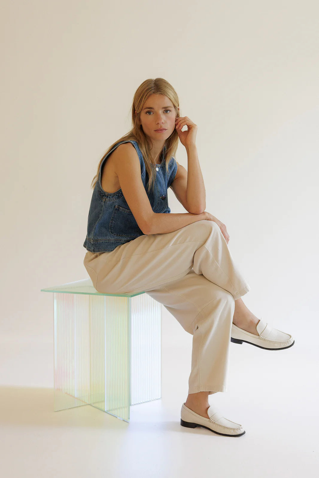 Indi + Cold | Denim Vest