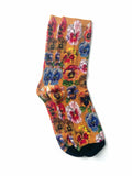Strathcona | Unisex Bamboo Socks - Yellow Pansy