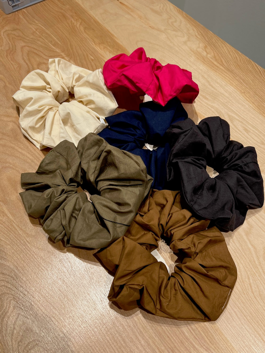 A Bronze Age | Oversized Cotton Scrunchies