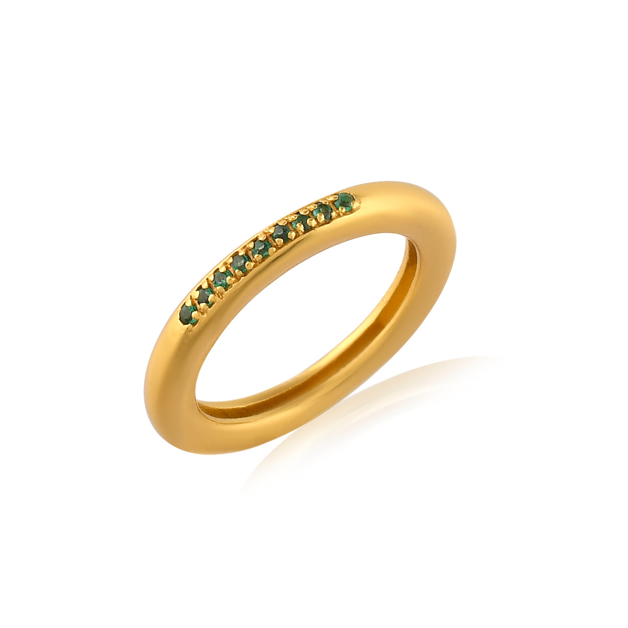 Slyvie Ring | Shyla London - Emerald